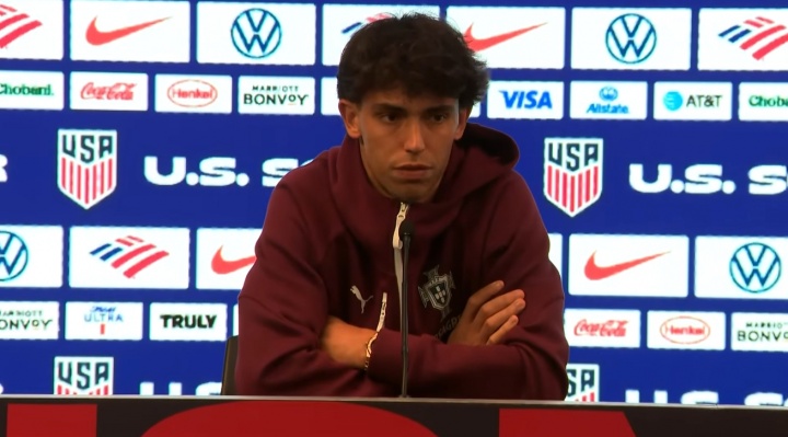 欧博多终端入口-菲利克斯：若我们进球99%比赛会赢，新规若球员受伤躺着能怪谁呢